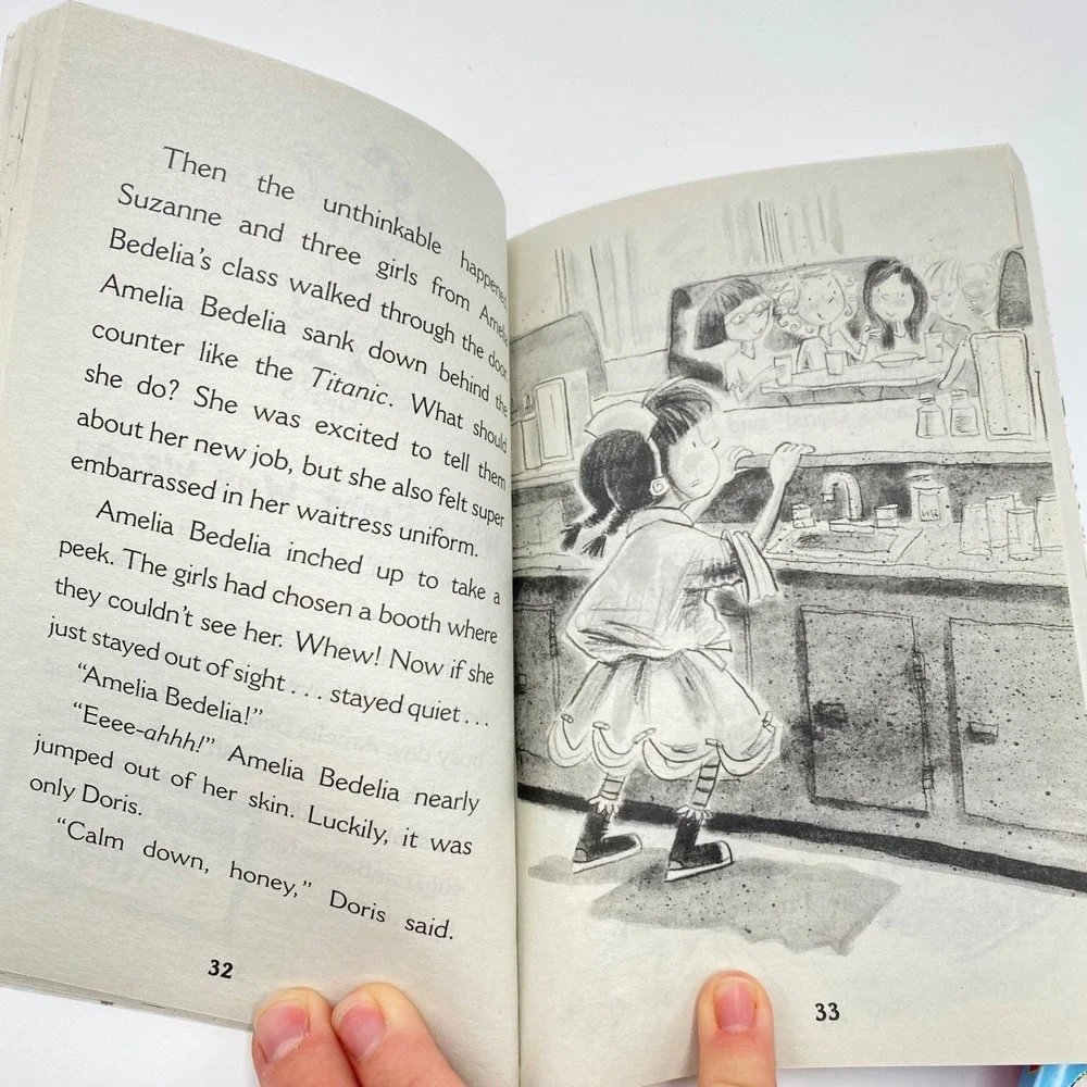 Amelia Bedelia Kids Chapter Books Set Means Business‎ Unleashed Goes Wild Parish